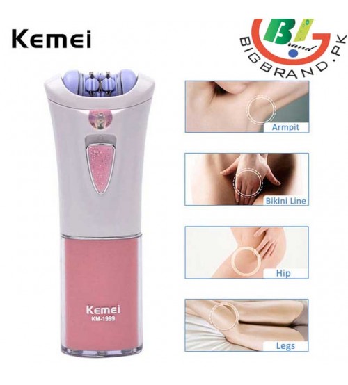 Kemei Battery Operated Electric Lady Shaver KM-1999 in Pakistan